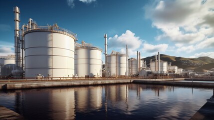 Fuel and oil storage, refinery buildings, critical infrastructure