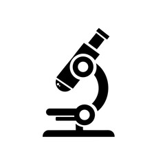  Microscope - vector icon