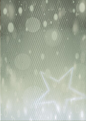 Silver, gray bokeh vertical background with copy space for text or image, Usable for banner, poster, Ad, events, party, events, sale, celebrations, and various design works