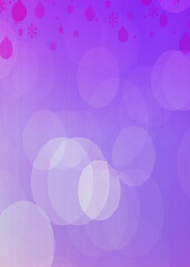 Purple color bokeh vertical background with copy space for text or image, Usable for banner, poster, Ad, events, party, events, sale, celebrations, and various design works