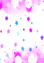 Pink bokeh vertical background with copy space for text or image, Usable for banner, poster, Ad, events, party, events, sale, celebrations, and various design works