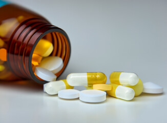 bottle of pills