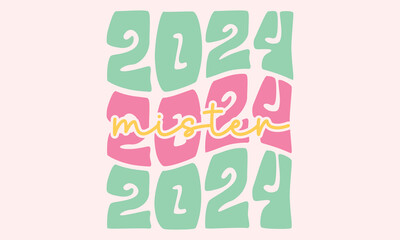Mister 2024 Retro design