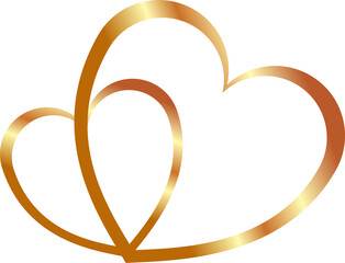 gold baubles for holiday decor.on transparent, png.heart, star, snowflake, for the design of cards, sales, invitations