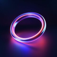 Glow effect. Ribbon glint. Abstract rotational border lines. Power energy. LED glare tape.
Luminous shining neon lights cosmic abstract frame. Magic design round whirl. Swirl trail effect.