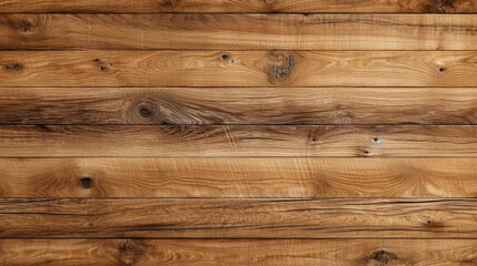 Fototapeta premium AI generated illustration of a wooden wall made of multiple wooden planks