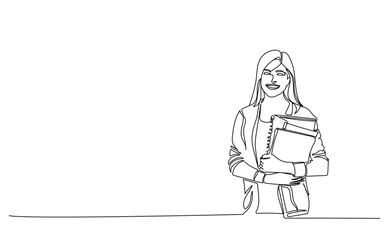 World Teachers Day October 5. Teacher helping a little student learn writing. Classroom line art vector graphic Background. Rights of teachers awareness. Kind Cool mature teacher. Students mentor,