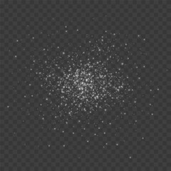 Bokeh light lights effect background. White png dust light.