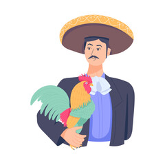 Sombrero Rooster 