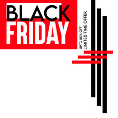 trendy black friday sale design