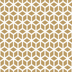 Abstract geometric pattern with hexagons, rhombuses.  A seamless background . png isolated on transparent background.