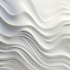 White Abstract wave Background with linen texture