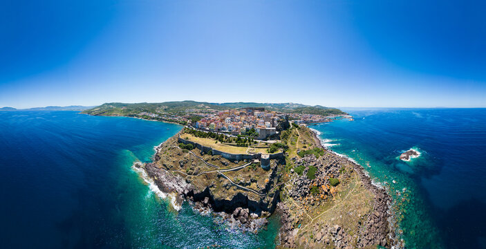Castelsardo in Sardinia, Italy
