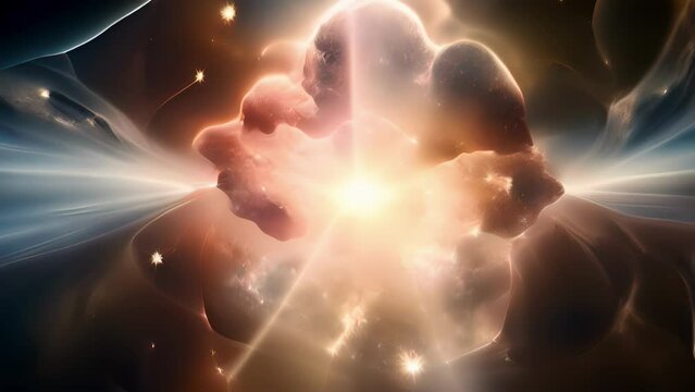 Closeup of a scientific breakthrough, hailed as a miracle by religious groups who see it as confirmation of their beliefs. However, the scientific community remains skeptical and continues