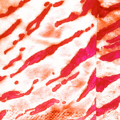 Animal Print Background. Retro Water Paint