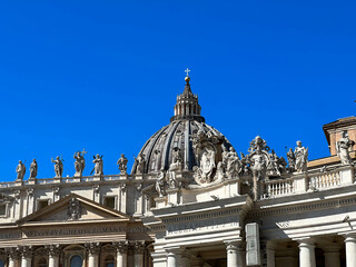 Dome of St. Peter's Basilica Peter in Rome, Vatican