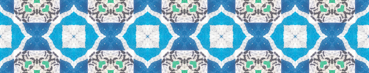 Obraz premium Multi Seamless Tie Dye Texture. Multi Italian