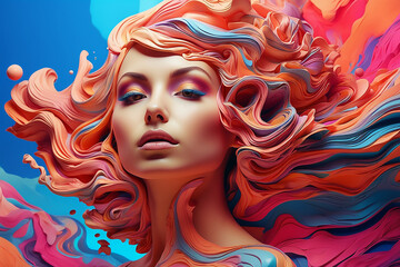 Naklejka premium Amazing Illustration Design