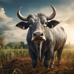 Photo sur Plexiglas Buffle buffalo