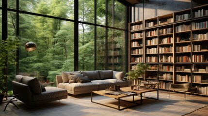 A living room filled with furniture and lots of windows