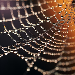fotografia de primer plano cubierta de gotas de rocio