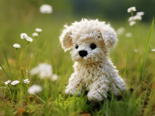 teddy bear on grass