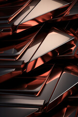 A close-up view of a shiny surface. Can be used as a background or texture in various projects