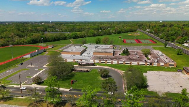 Aerial View of Glassboro High School