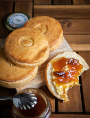 Bisquet de mermelada