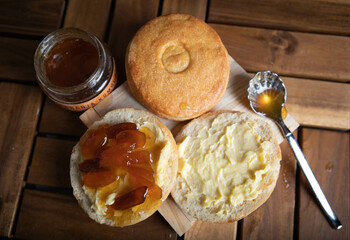 Bisquet de mermelada