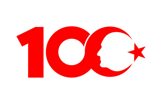 100th anniversary of the republic of Türkiye logo