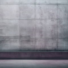 fondo con estilo industrial de pared y suelo de cemento con tonos grises