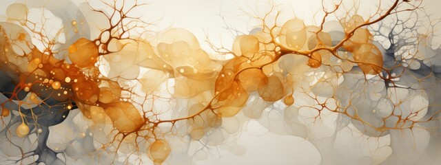 Fluid art displays an organic symphony of hues, making a visual impact for creative projects.
