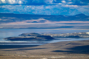 Overview of Mono Lake and Negit and Paola Islands