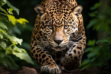 Obraz premium close up of a leopard