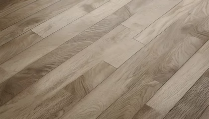 Deurstickers brushed oak natural floor texture © Mary