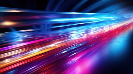 Speed of light. Harnessing the power of fiber optics for blazing fast data transmission and connectivity