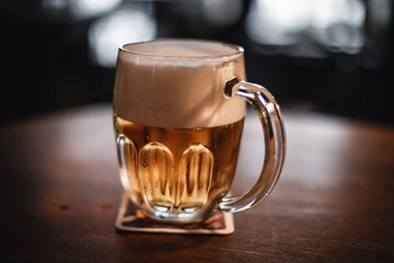 glass of beer in czech