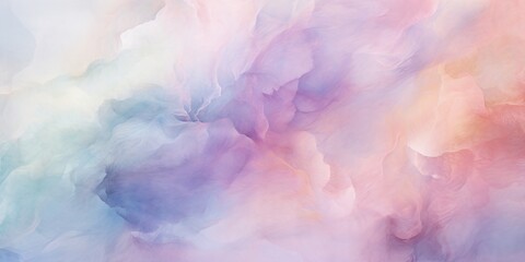 Watercolor Wash in Pastels: An abstract depiction reminiscent of a watercolor wash with soft pastel colors, lending an artistic and soothing touch , abstract wallpaper background