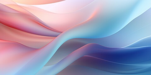 Obraz premium Fluid Gradient Elegance: A captivating abstract image featuring fluid, seamlessly blended gradients in a harmonious color scheme, with soft transitions between shades