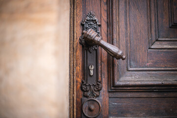 antique door knocker