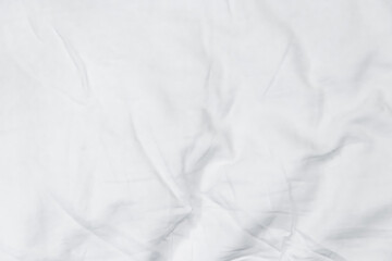 White fabric or wavy fabric for texture and background.