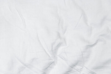 White fabric or wavy fabric for texture and background.
