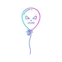 Balloon Gradient Art Style in Design Icon