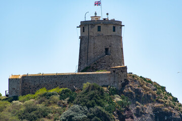 Fototapeta na wymiar Tower of Nora or Sant'Efisio - Sardinia - Italy
