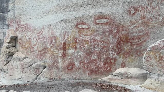 First peoples of Australia Art Gallery at Carnarvon Gorge Queensland Australia