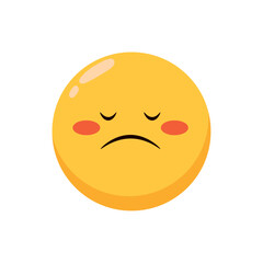 emoticon face sad