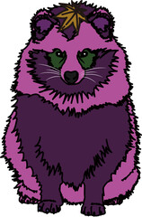 狸（raccoon dog）(PNG)