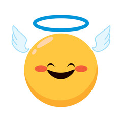 emoticon face angel