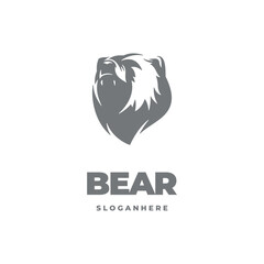 Bear logo vector